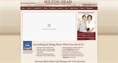 Desktop Screenshot of hiltonmassage.com